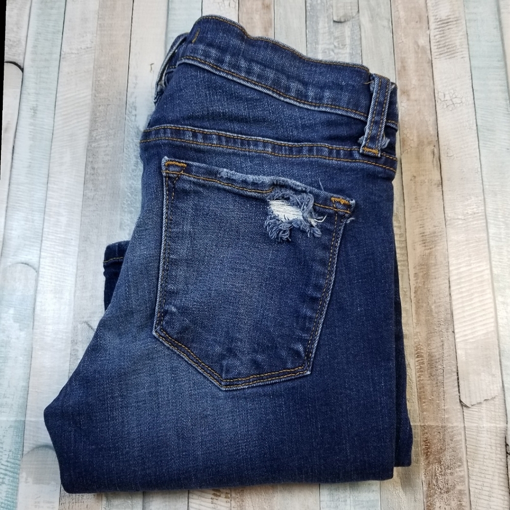 Flying Monkey Low Rise Straight Jeans